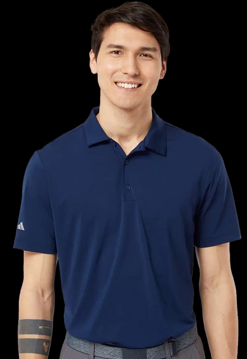 Custom Adidas Ultimate Solid Polo — polo shirt for printing and embroidery