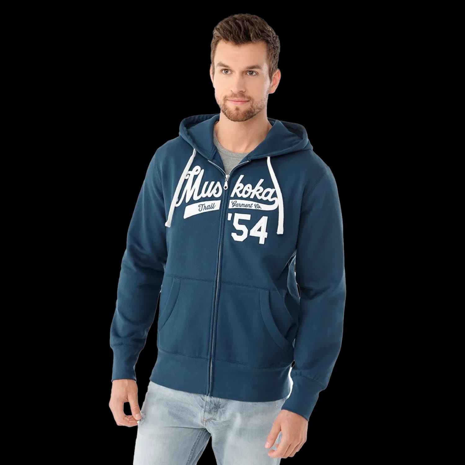 Custom Lakeview Full Zip Hoodie — hoodie for printing and embroidery