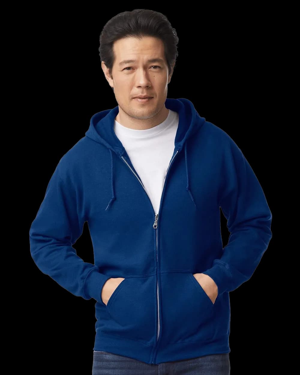 Custom Heavy Blend Full-Zip Hoodie — hoodie for printing and embroidery