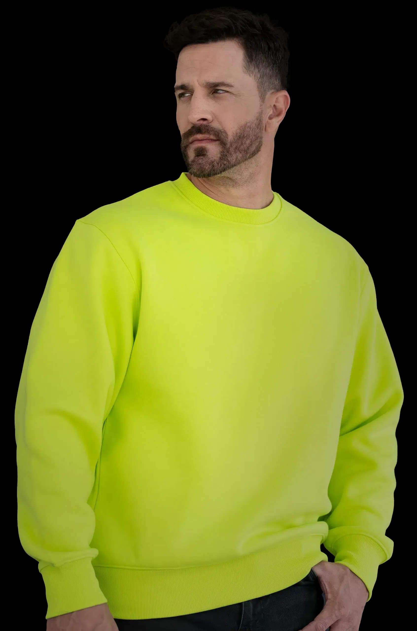 Custom Heavyweight Fleece Crewneck — crewneck for printing and embroidery