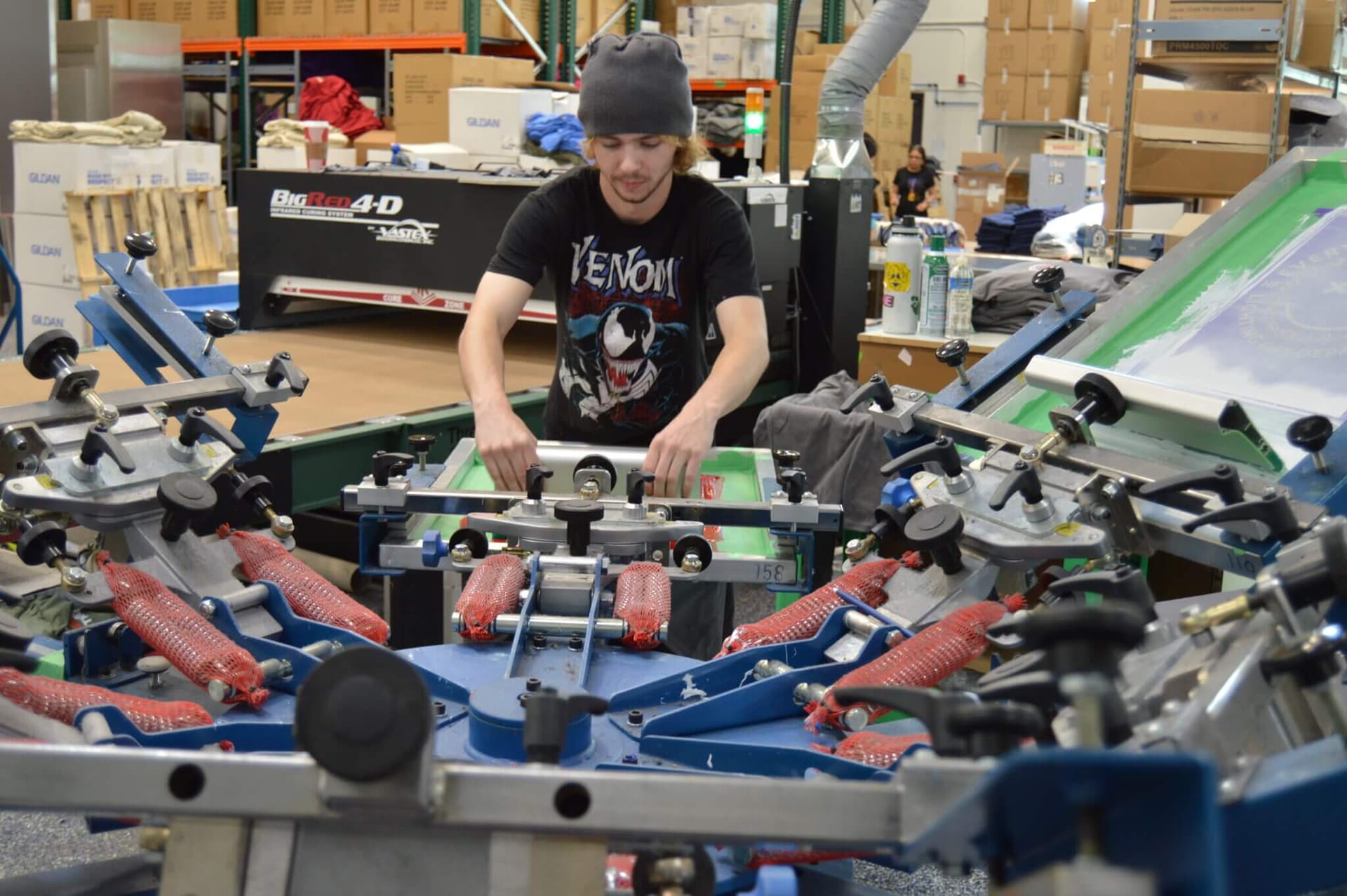 Custom T-Shirt Screen Printing