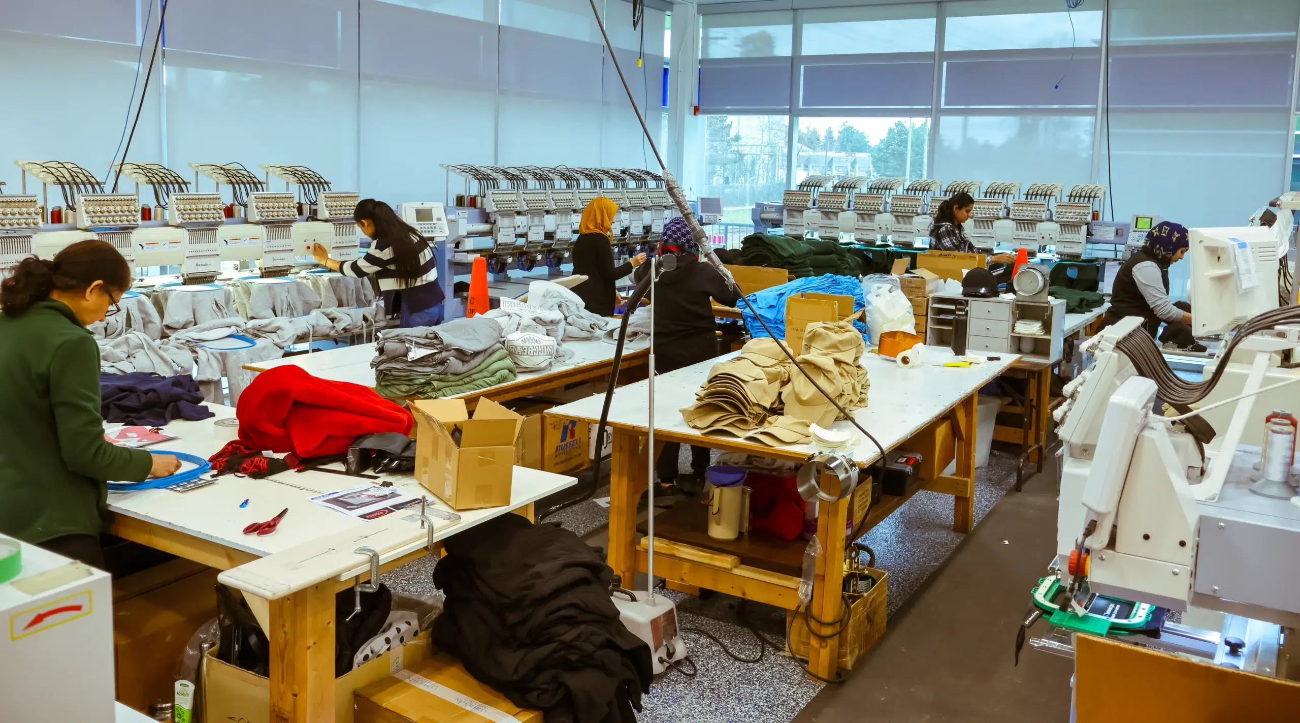 ThreadCo embroidery production process